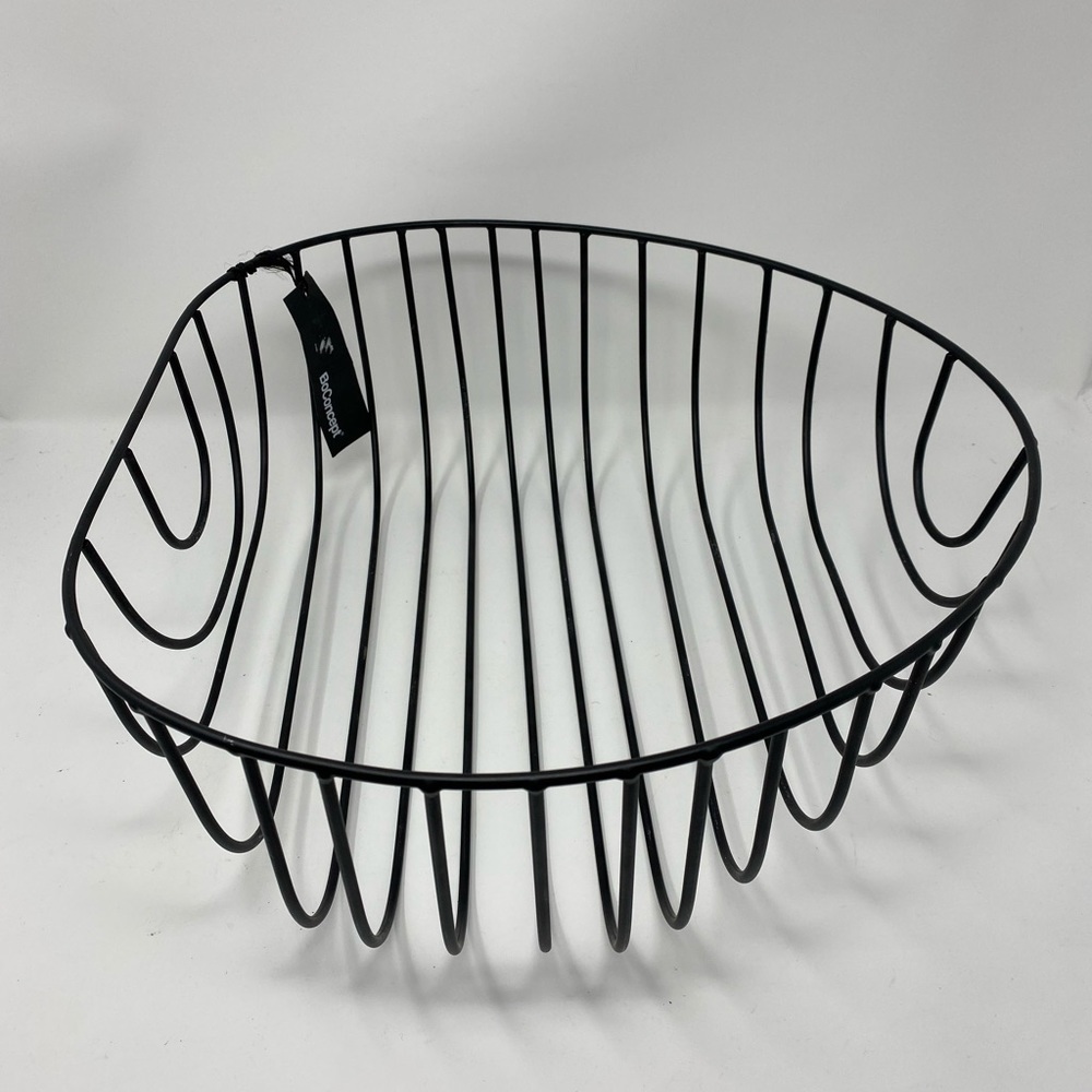 Bo Concept Black Metal Centerpiece Design Bowl